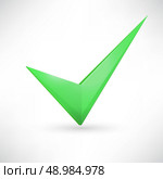 green checkmark. Стоковая иллюстрация, агентство Ingram Publishing / Фотобанк Лори