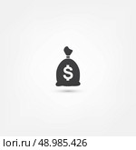 Moneybag icon. Стоковая иллюстрация, агентство Ingram Publishing / Фотобанк Лори