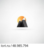 Mountain icon. Стоковая иллюстрация, агентство Ingram Publishing / Фотобанк Лори