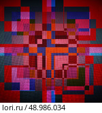 Pattern of geometric shapes. Стоковая иллюстрация, агентство Ingram Publishing / Фотобанк Лори