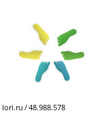 footprint icon. Стоковая иллюстрация, агентство Ingram Publishing / Фотобанк Лори
