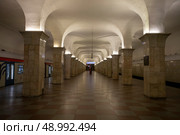 Москва.  Станция метро "Кропоткинская" Редакционное фото, фотограф Литвяк Игорь / Фотобанк Лори