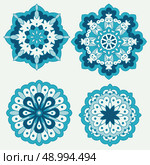 Arabesques. Decorative element. Стоковая иллюстрация, агентство Ingram Publishing / Фотобанк Лори