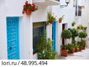 Mojacar Almeria white Mediterranean village in Spain. Стоковое фото, агентство Ingram Publishing / Фотобанк Лори