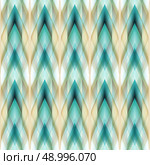 Vector seamless ikat ethnic pattern. Vector seamless ikat ethnic pattern. Boho design. Colored patten. Стоковая иллюстрация, агентство Ingram Publishing / Фотобанк Лори