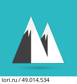 Mountain icon. Стоковая иллюстрация, агентство Ingram Publishing / Фотобанк Лори