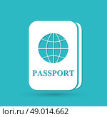 Passport icon. Стоковая иллюстрация, агентство Ingram Publishing / Фотобанк Лори