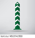 Border post. Стоковая иллюстрация, агентство Ingram Publishing / Фотобанк Лори