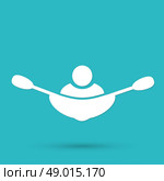 rowing icon. Стоковая иллюстрация, агентство Ingram Publishing / Фотобанк Лори