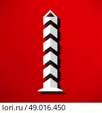 Border post. Стоковая иллюстрация, агентство Ingram Publishing / Фотобанк Лори