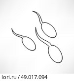 Sperm icon. Стоковая иллюстрация, агентство Ingram Publishing / Фотобанк Лори
