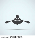 rowing icon. Стоковая иллюстрация, агентство Ingram Publishing / Фотобанк Лори