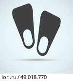 flippers icon. Стоковая иллюстрация, агентство Ingram Publishing / Фотобанк Лори