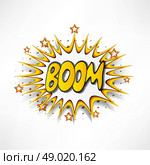 Comic book explosion. Стоковая иллюстрация, агентство Ingram Publishing / Фотобанк Лори