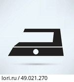 Steam iron icon. Стоковая иллюстрация, агентство Ingram Publishing / Фотобанк Лори