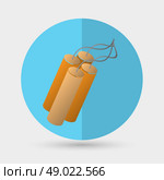 TNT dynamite bomb with burning fuse. Стоковая иллюстрация, агентство Ingram Publishing / Фотобанк Лори
