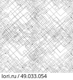 Seamless pattern with connected lines and dots. Repeating modern stylish geometric background. Simple black monochrome vector texture.. Seamless pattern with connected lines and dots. Repeating modern stylish geometric background. Simple black monochrome vector texture. Стоковая иллюстрация, агентство Ingram Publishing / Фотобанк Лори