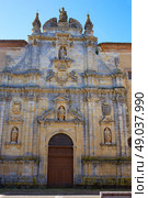Carrion de los Condes church on the Way of Saint James at Palencia Spain. Стоковое фото, агентство Ingram Publishing / Фотобанк Лори