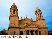 Pamplona Navarra Santa Maria Real Cathedral in Spain. Стоковое фото, агентство Ingram Publishing / Фотобанк Лори