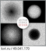 black and white halftone background . Vector set of black and white halftone background. stipple effect . Стоковая иллюстрация, агентство Ingram Publishing / Фотобанк Лори