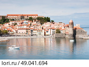 Collioure, Pyrenees Orientales, France. Стоковое фото, агентство Ingram Publishing / Фотобанк Лори