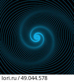 Psychedelic Hypnotic spiral. Стоковая иллюстрация, иллюстратор Максим Гребешков / Фотобанк Лори