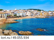Calella de Parafrugell in Costa Brava of Girona at Catalonia Spain. Стоковое фото, агентство Ingram Publishing / Фотобанк Лори