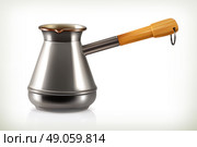 Cezve, vector object. Стоковая иллюстрация, агентство Ingram Publishing / Фотобанк Лори