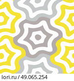 Seamless stylized hexagon pattern vector background tile. Стоковая иллюстрация, агентство Ingram Publishing / Фотобанк Лори