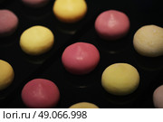 Colorful Japanese dessert mochi. Стоковое фото, агентство Ingram Publishing / Фотобанк Лори