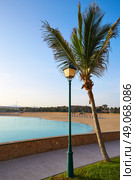 Fuerteventura Caleta del Fuste at Canary Islands of Spain. Стоковое фото, агентство Ingram Publishing / Фотобанк Лори