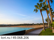 Fuerteventura Caleta del Fuste at Canary Islands of Spain. Стоковое фото, агентство Ingram Publishing / Фотобанк Лори