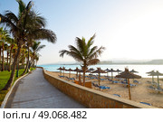 Fuerteventura Caleta del Fuste at Canary Islands of Spain. Стоковое фото, агентство Ingram Publishing / Фотобанк Лори