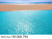 Morro Jable beach Fuerteventura at Canary Islands of Spain. Стоковое фото, агентство Ingram Publishing / Фотобанк Лори