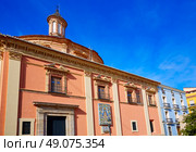 Valencia Basilica Desamparados church in Almoina of Spain. Стоковое фото, агентство Ingram Publishing / Фотобанк Лори