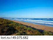 Tavernes de Valldigna beach dunes in Valencia of Spain. Стоковое фото, агентство Ingram Publishing / Фотобанк Лори