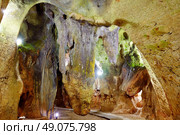 Benidoleig Cueva Calaveras cavern in Alicante at Spain. Стоковое фото, агентство Ingram Publishing / Фотобанк Лори