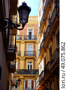 Valencia Downtown near Sant Vicent street at Spain. Стоковое фото, агентство Ingram Publishing / Фотобанк Лори