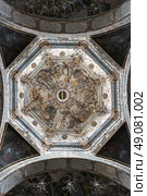 Ceiling detail of the church, Sanctuary of Atotonilco, San Miguel de Allende, Guanajuato, Mexico. Стоковое фото, агентство Ingram Publishing / Фотобанк Лори