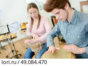 Percussion class. Стоковое фото, агентство Ingram Publishing / Фотобанк Лори