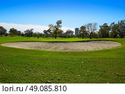 Houston golf course in Hermann park conservancy at Texas. Стоковое фото, агентство Ingram Publishing / Фотобанк Лори