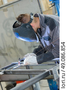 busy welder. Стоковое фото, агентство Ingram Publishing / Фотобанк Лори