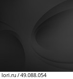 Black elegant business background. Abstract Black background. Template Abstract background with Black curves lines and shadow. For flyer, brochure, booklet and websites design. Стоковая иллюстрация, агентство Ingram Publishing / Фотобанк Лори