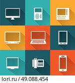 Icons of  computers. Icons of  computers and informatics as a business presentation. Стоковая иллюстрация, агентство Ingram Publishing / Фотобанк Лори