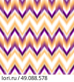  seamless ikat ethnic pattern.  seamless ikat ethnic pattern. Boho design. Ethnic Colored seamless zigzag patten. Стоковое фото, агентство Ingram Publishing / Фотобанк Лори