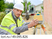 Site surveyor. Стоковое фото, агентство Ingram Publishing / Фотобанк Лори