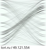 Abstract black waves and lines. Gray color chaotic, random, messy curves, swirl. Motion design background. Vector decoration.. Abstract black waves and lines. Gray color chaotic, random, messy curves, swirl. Motion design background. Vector decoration. Стоковая иллюстрация, агентство Ingram Publishing / Фотобанк Лори