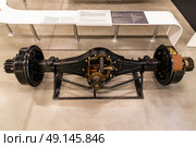 GAZ-53A drive axle. The first serial drive axle with hypoid main gear for a GAZ truck, developed in 1956. Редакционное фото, фотограф Константин Григорьев / Фотобанк Лори