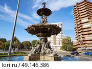 Alameda fountain in albereda at Valencia of Spain. Стоковое фото, агентство Ingram Publishing / Фотобанк Лори
