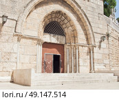 The Tomb of Mary. This is regarded to be the burial place of Mary, Mother of Jesus. Jerusalem, Israel. Стоковое фото, агентство Ingram Publishing / Фотобанк Лори